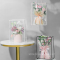 Flower Bouquet Bags Foldable Bloom Transparent For Flowers